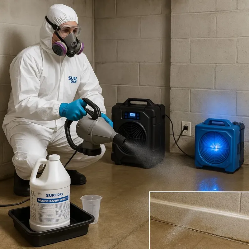 Sanitization and Odor Removal process in Coupeville, WA